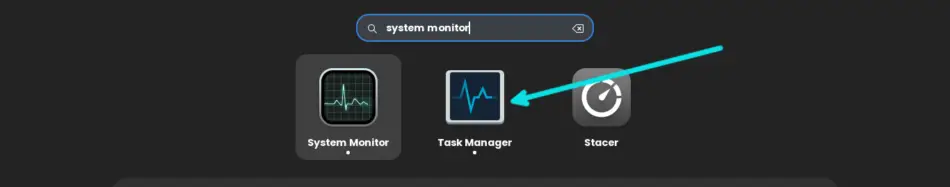 Accessing xfce4 Task Manager on Linux