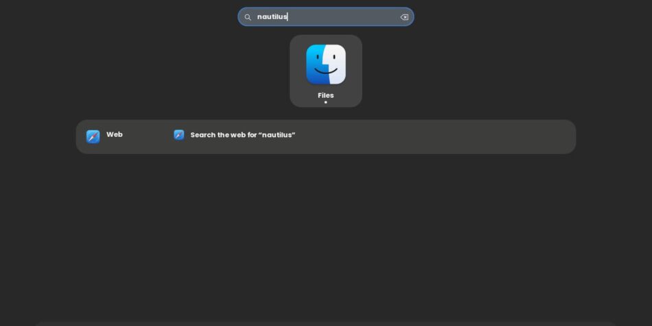 GNOME Files (Nautilus) app on Linux